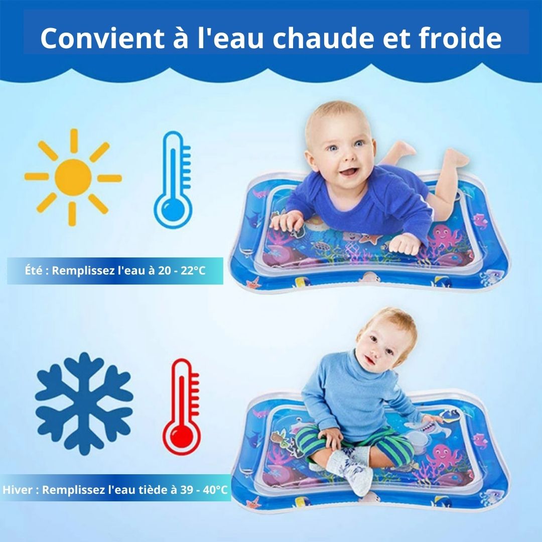 Tapis d'éveil d'eau pour bébé - Global Jeux & Jouets